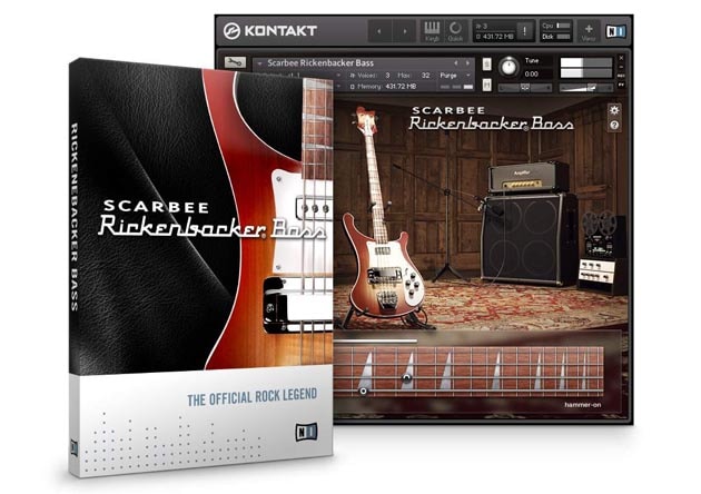 Native Instruments Scarbee Rickenbacker Bass KONTAKT - Plugintorrent