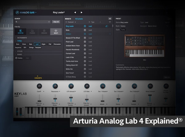 Arturia Analog Lab 5.7.4 download the last version for android