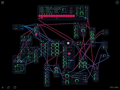 descrition of all different parts of audulus 3