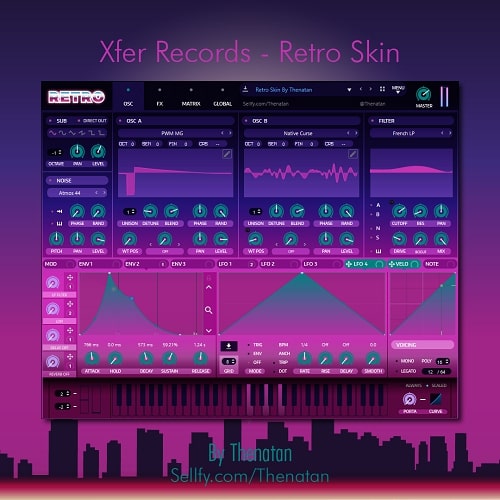 Thenatan Xfer Records Retro [Seum Skin]