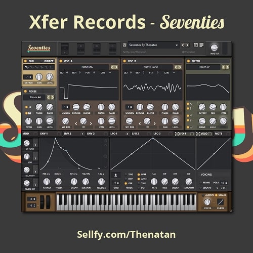 Thenatan Xfer Records SeventiesSkin -For Serum