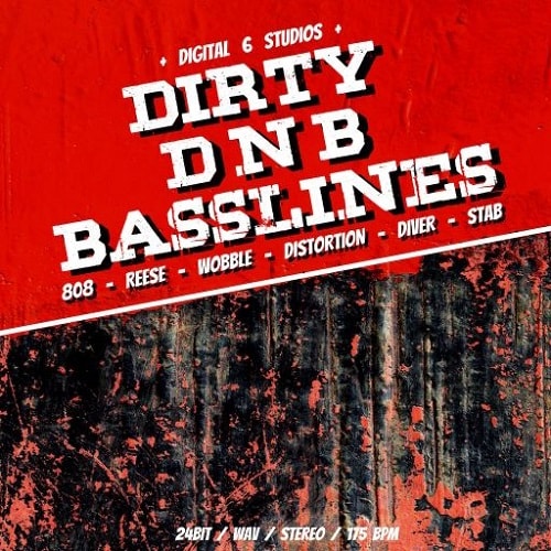 6Blocc Dirty DNB Basslines WAV