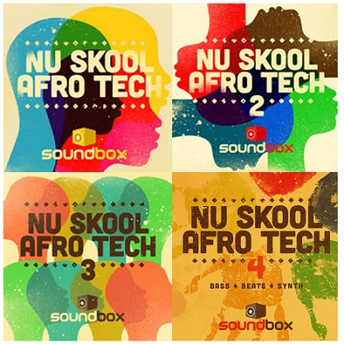 SB Nu Skool Afro Tech Vol.1-4 Bundle WAV