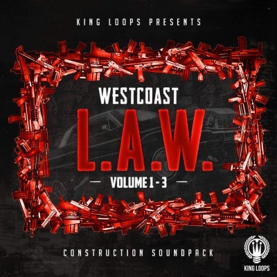 King oops West Coast L.A.W. Bundle (Vol.1-3) WAV MIDI
