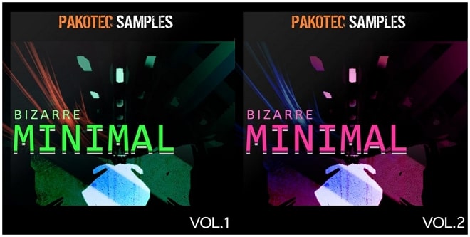 Pakotec Samples Bizarre Minimal Vol 1 & 2 WAV REX AIFF