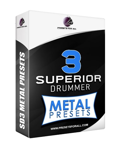 Presets For All - METAL PRESETS - Superior Drummer 3 Presets Pack