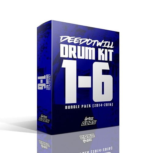 Deedotwill Drum Kits Vol.1-6 Bundle Pack