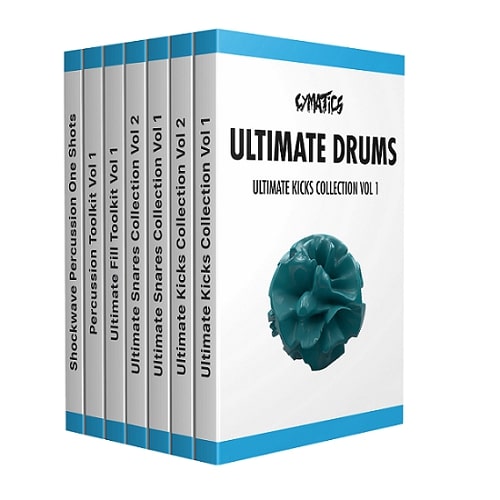 Cymatics Ultimate Drums Collection Bundle! WAV