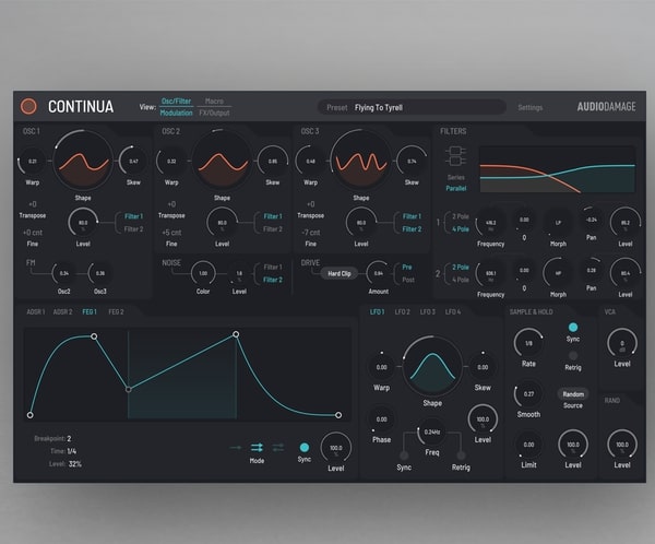 Audio Damage AD051 Continua V1.1 VST VST3 AU AAX