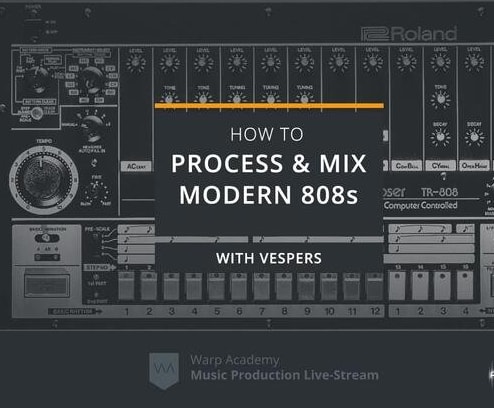Warp Academy How To Process & Mix Modern 808s TUTORIAL