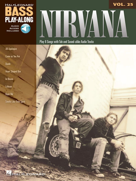 Hal Leonard Nirvana Bass Play-Along Volume 25 PDF