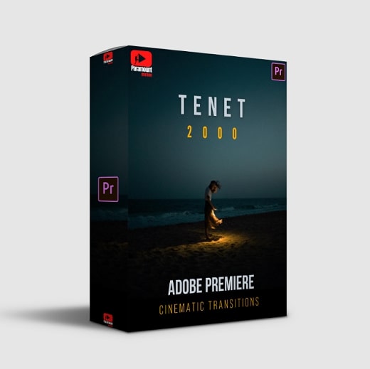 Paramount Motion TENET Premiere Pro Transitions