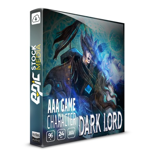 Epic Stock Media AAA Game Character Dark Lord WAV