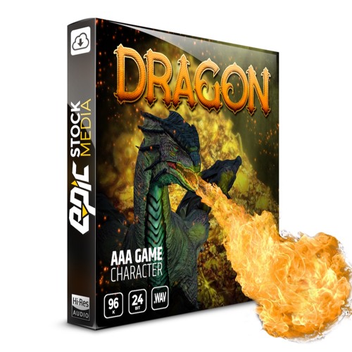 Epic Stock Media AAA Game Character Dragon WAV