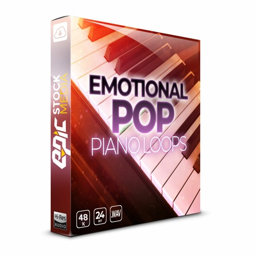 Epic Stock Media Emotional Pop Piano Loops WAV MIDI