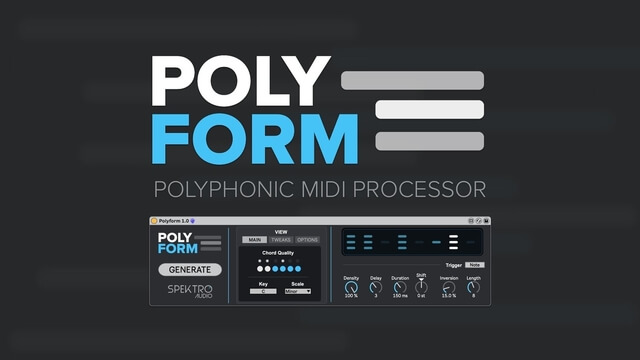 Spektro Audio – Polyform – Max for Live Polyphonic MIDI Processor