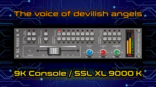 AlexB 9K Console (SSL XL 9000K) Nebula 4 Library (Skin Included)