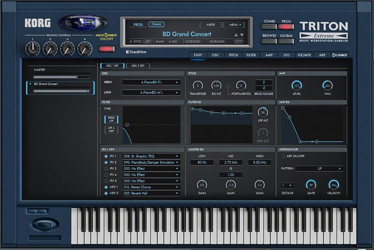 KORG TRITON Extreme v1.0.1 WIN