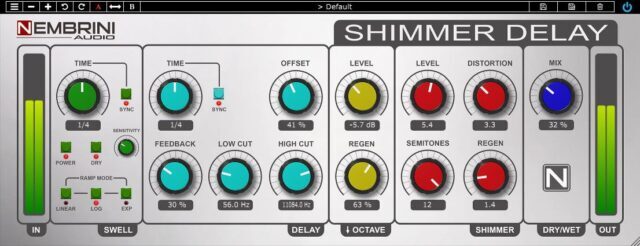 Nembrini Audio NA Shimmer Delay v1.0.0 VST VST3 AAX [WIN]