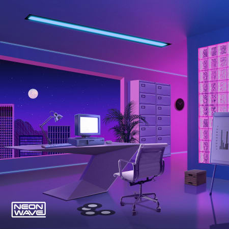 Neon Wave Night Lights Retro City Pop WAV MIDI