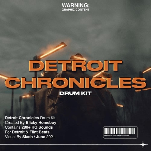 Blicky Homeboy Detroit Chronicles Drumkit WAV FST