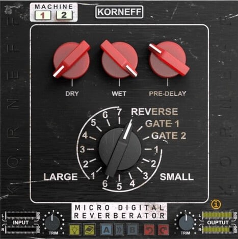 Korneff Audio Micro Digital Reverberator v1 VST3 AAX [WIN]