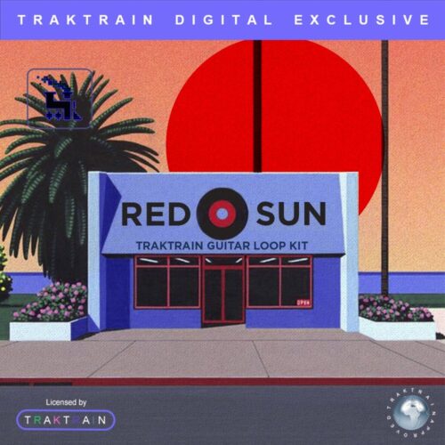 “Red Sun” Traktrain Guitar Loop Kit WAV