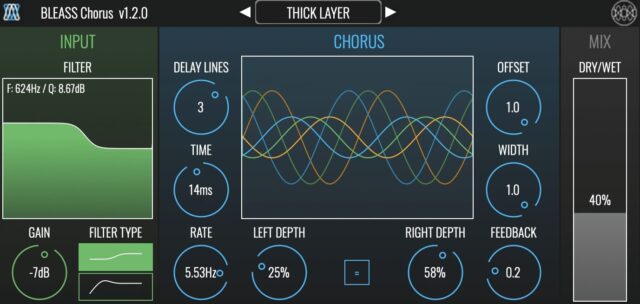 BLEASS Chorus v1.2.0 VST3 AU