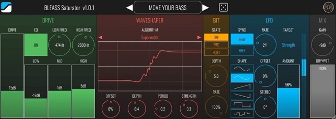 BLEASS Saturator v1.0.1 VST3 AU