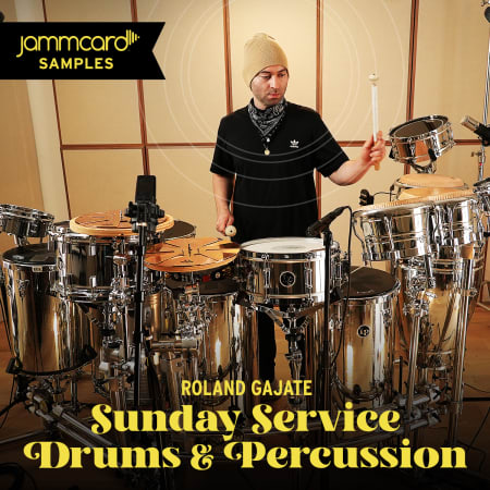 Jammcard Samples Roland Gajate Sunday Service Drums & Percussion WAV