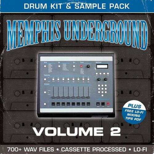 Loaded Samples Memphis Underground Vol. 2 Drum Kit WAV