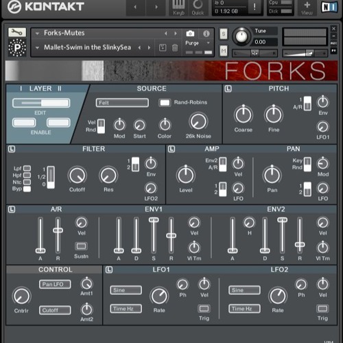 Particle Sound Forks KONTAKT