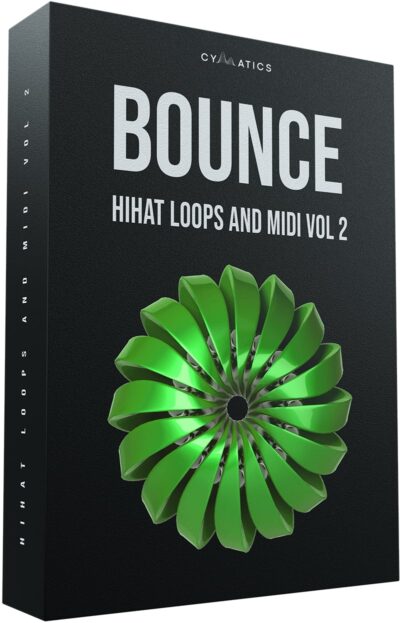 Cymatics Bounce Vol. 2 Hi hat loops & MIDI