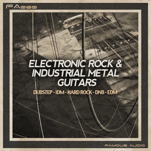 FA060 Electronic Rock & Industrial Metal Guitars Sample Pack WAV