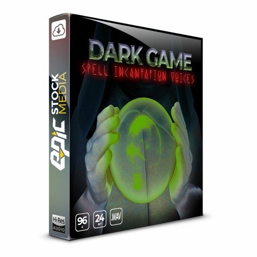 Epic Stock Media Dark Game Spell Incantation Voices WAV