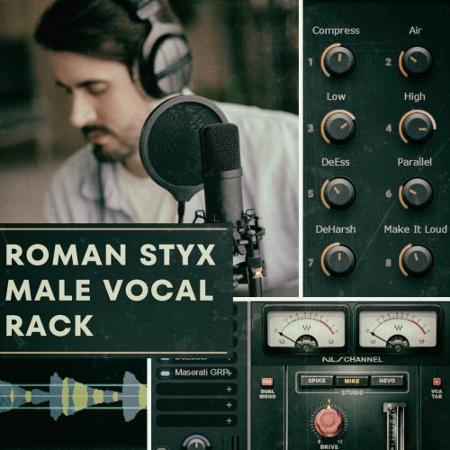 OnlineMasterClass Roman Styx Male Vocal Rack For Waves StudioRack