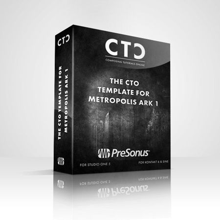 The CTO Production Music Metropolis Ark 1 Cubase Pro Template KONTAKT