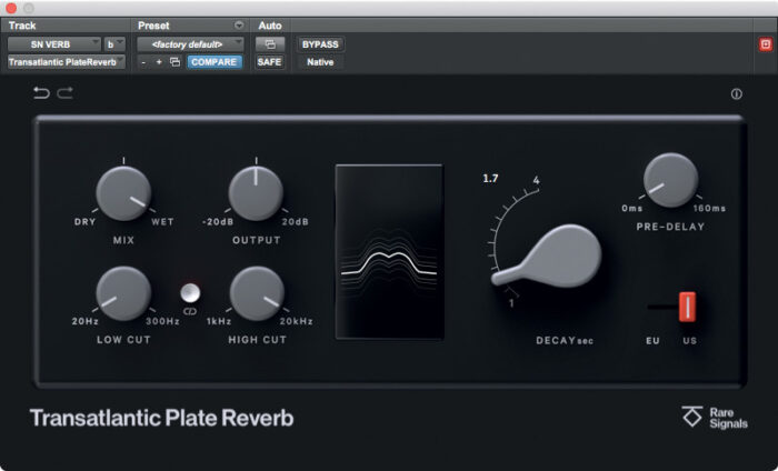 Rare Signals Transatlantic Plate Reverb v1.3.2 WIN