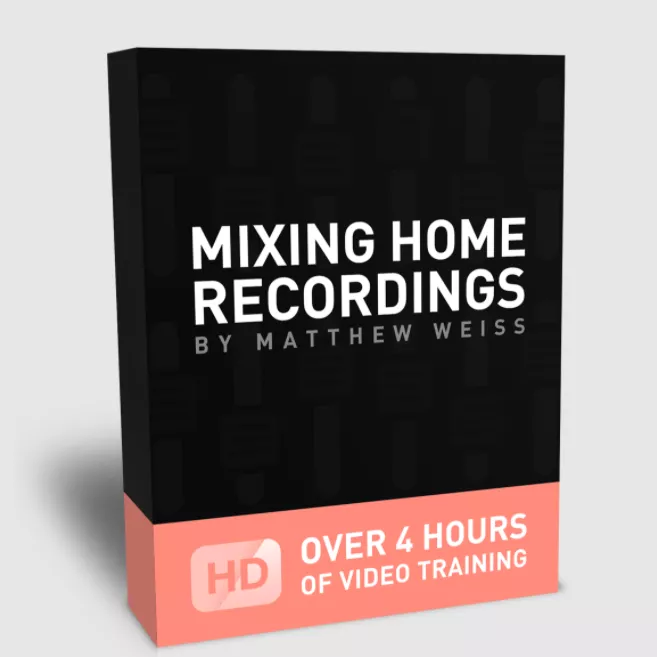 Matthew Weiss Mixing Home Recordings TUTORIAL