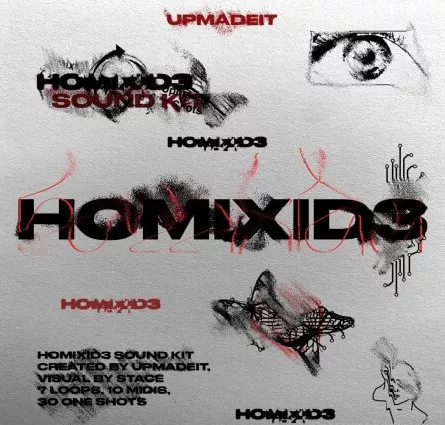 Upmadeit Homixid3 One Shot Kit WAV MIDI