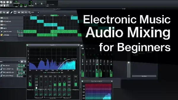 Electronic Music Audio Mixing for Beginners part 1: (channels, frequency & equalization) TUTORIAL