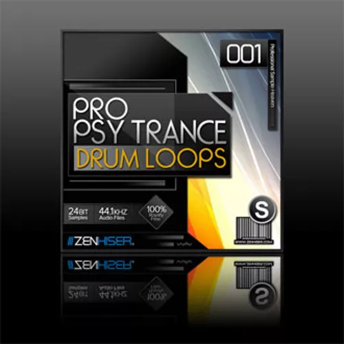 Zenhiser Pro Psytrance Drum Loops 01 WAV