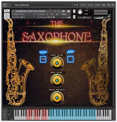 UL The House of Sound The Saxophone KONTAKT