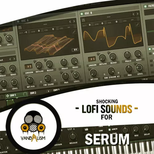Shocking Lo-Fi Sounds For Serum [WAV MIDI FXP]