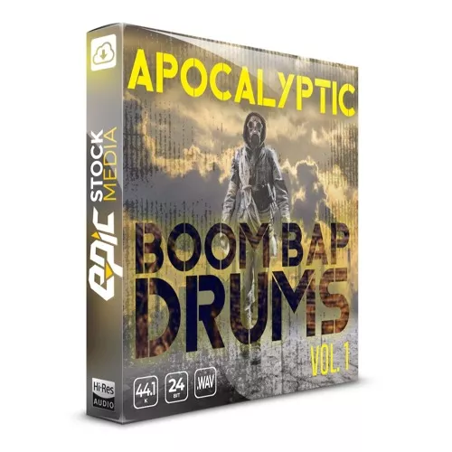 Epic Stock Media Apocalyptic Boom Bap Drums Vol.1 WAV