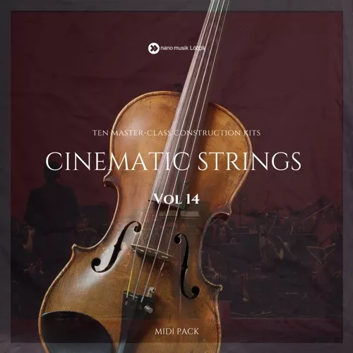 Nano Musik Loops Cinematic Strings Vol.14 WAV MIDI