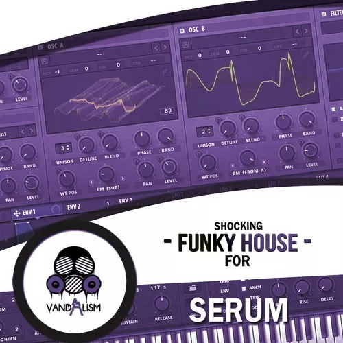 Shocking Funky House For Serum WAV MIDI FXP