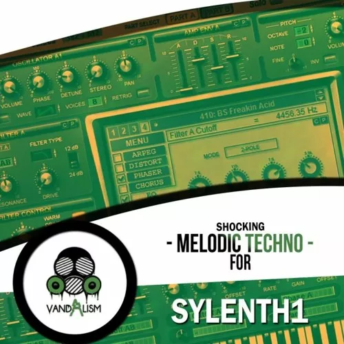 Shocking Melodic Techno For Sylenth1 FXB MIDI