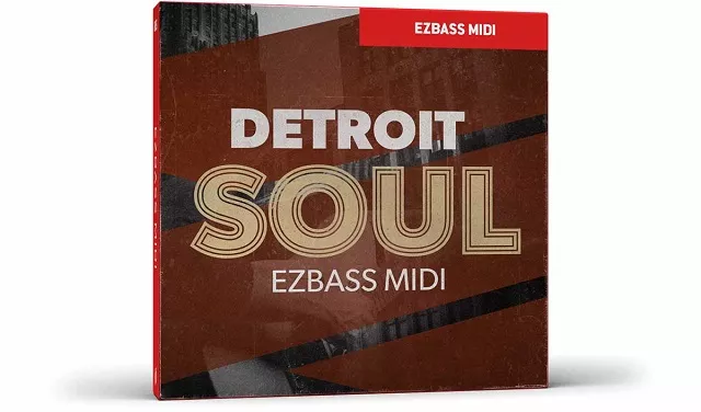 Toontrack Detroit Soul EZbass MIDI [WIN & MacOS]