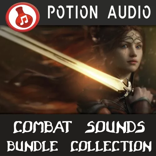 GameDev Market Combat Sounds Bundle Collection WAV